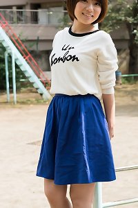 japanese doll takes off her pants, and slurps cum from cock