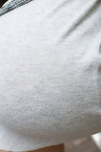 a asian gal is having fun with her body