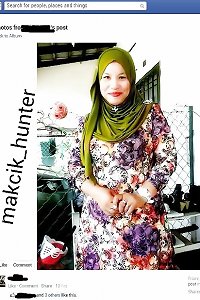 makcik janda rare trade (fb & naked pic)